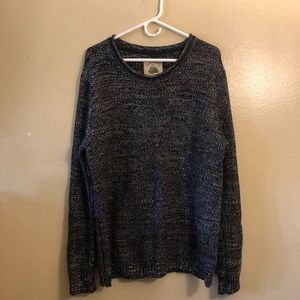 O’Hanlon Mills B&W Cable Knit Long Sleeve